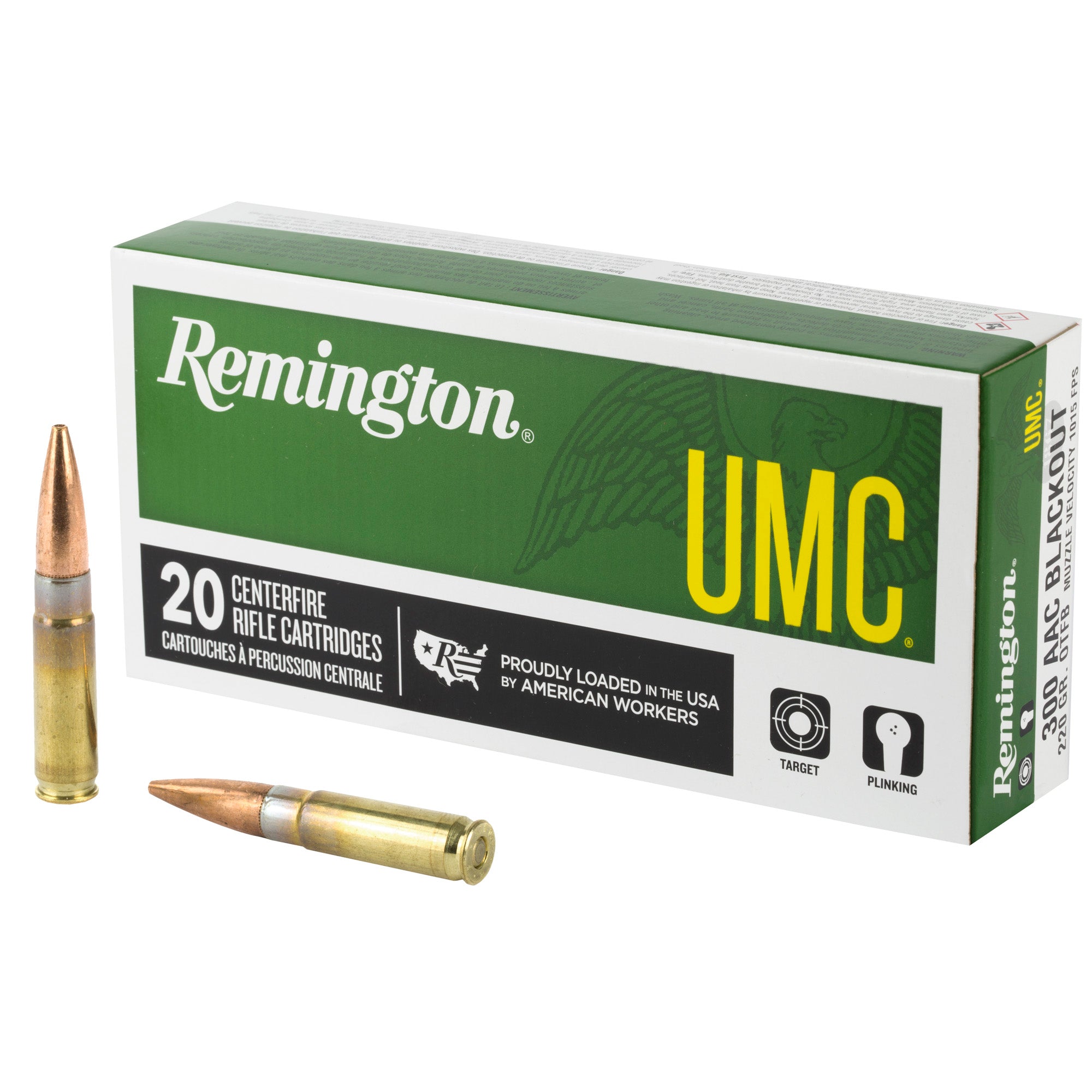 REM UMC 300BLK 220GR OTFB 20/200 - American Ordnance