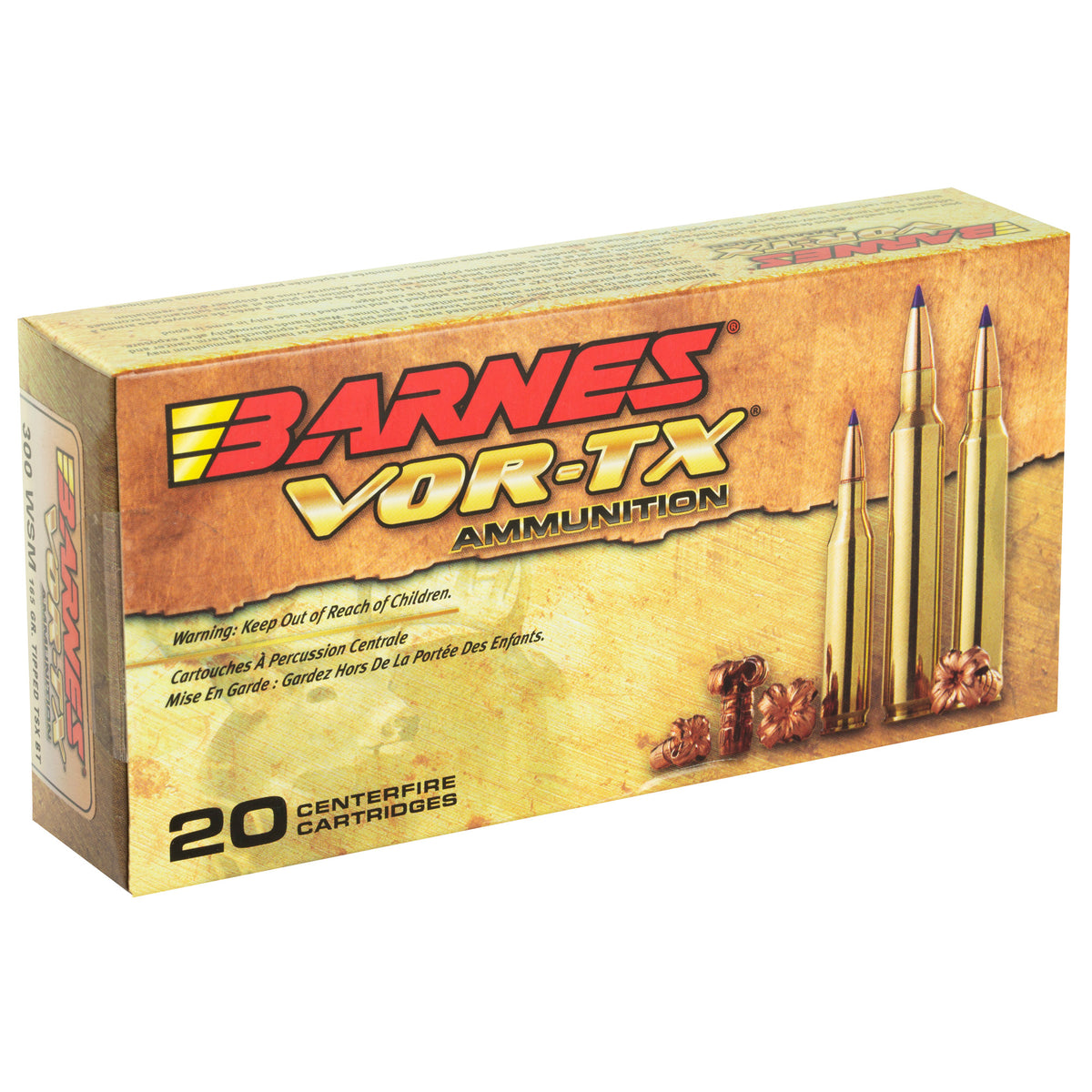 BARNES VOR-TX 300WSM 165GR TTSX BT 20RD