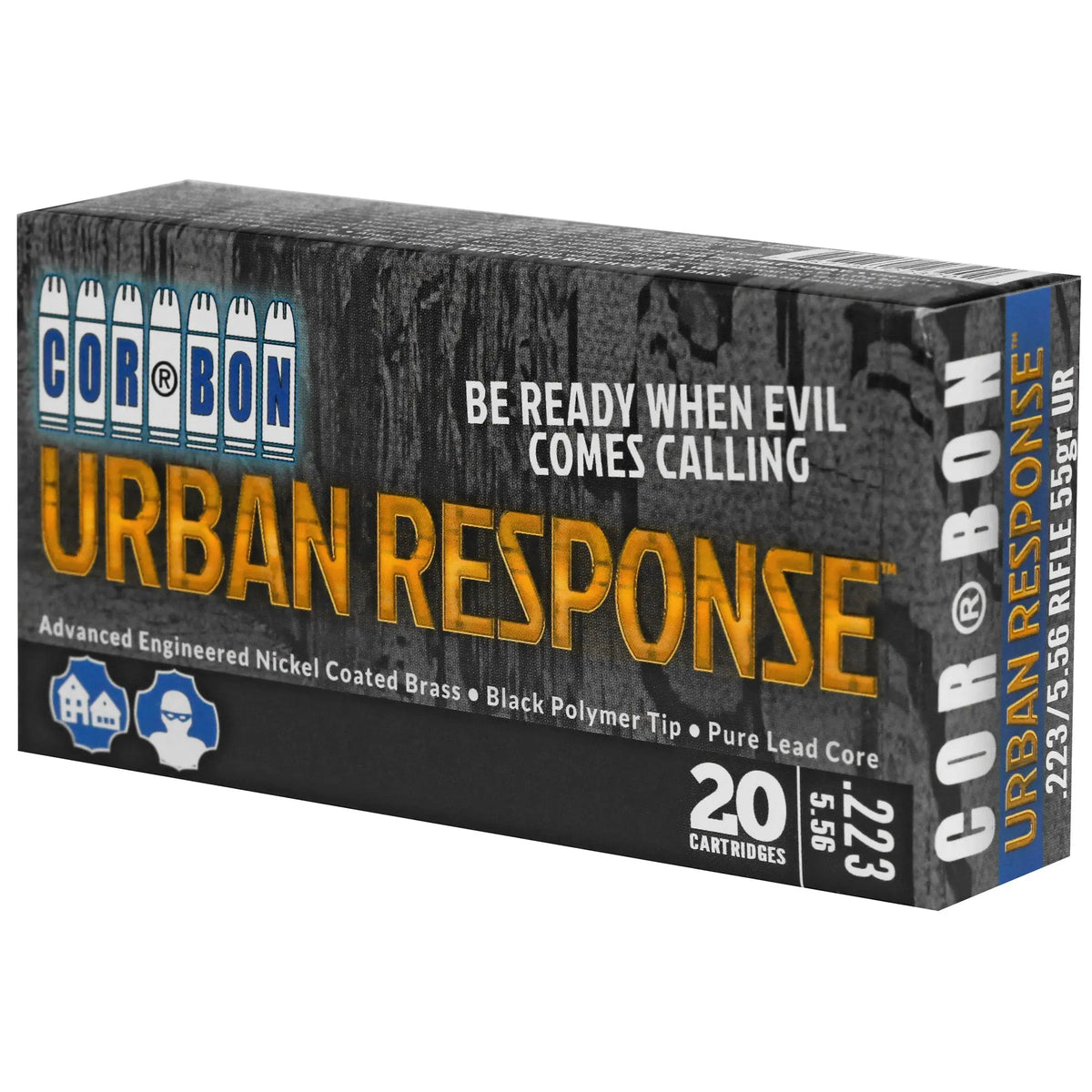 CORBON URBAN RESP 223REM 55GR 20/500 - American Ordnance