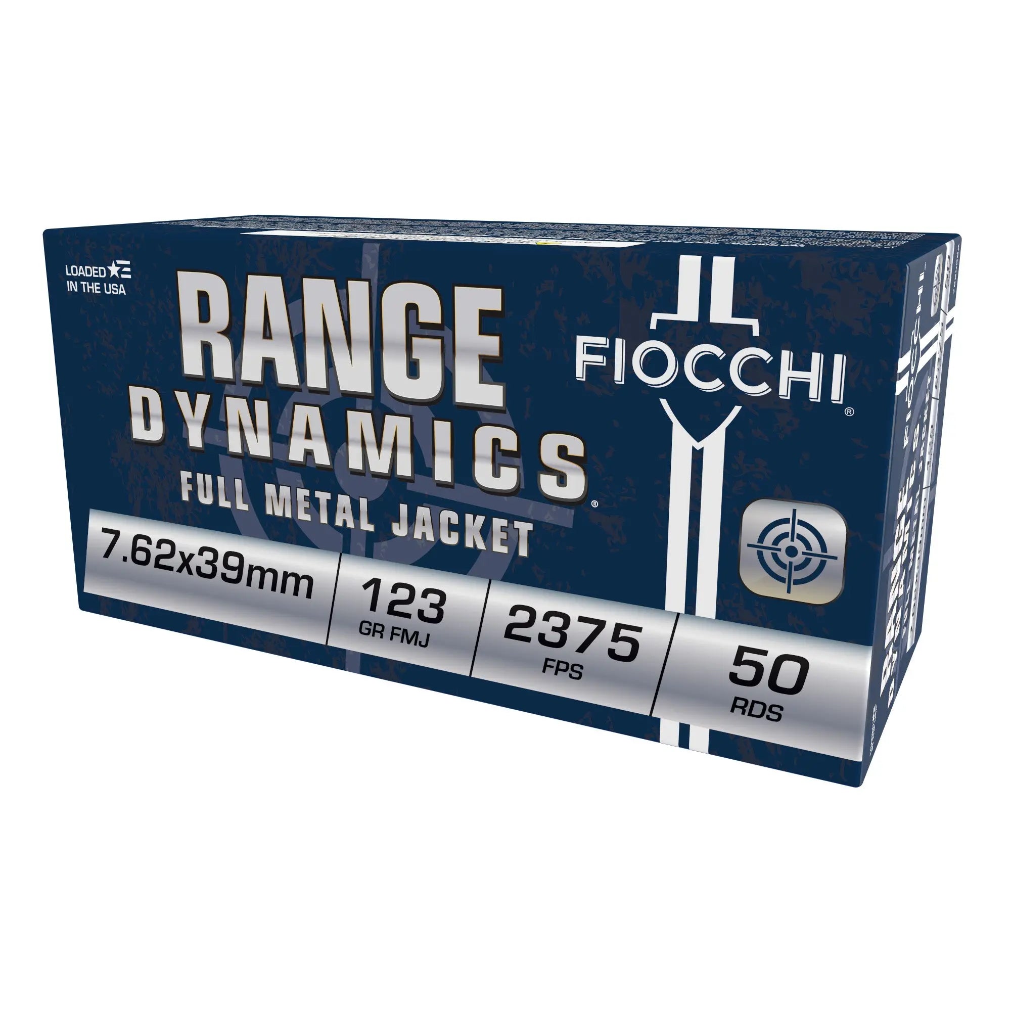 FIOCCHI 7.62X39 FMJ 123GR 50/500 - American Ordnance