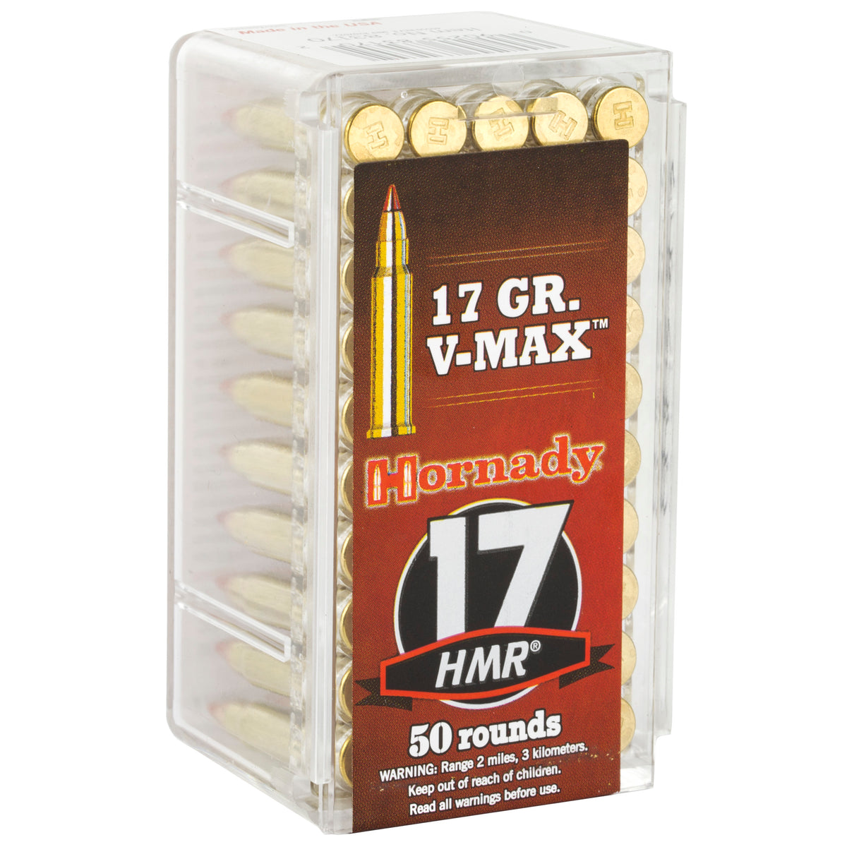 HRNDY 17HMR 17GR V-MAX 50/2000 - American Ordnance