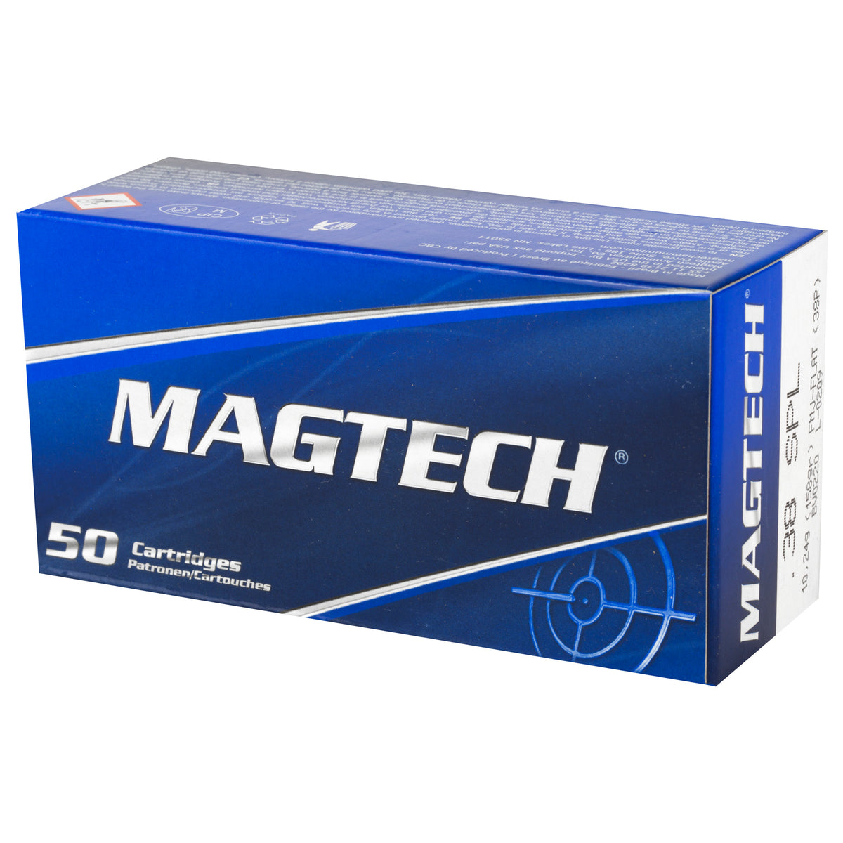 MAGTECH 38SPL 158GR FMJ FLAT 50RD