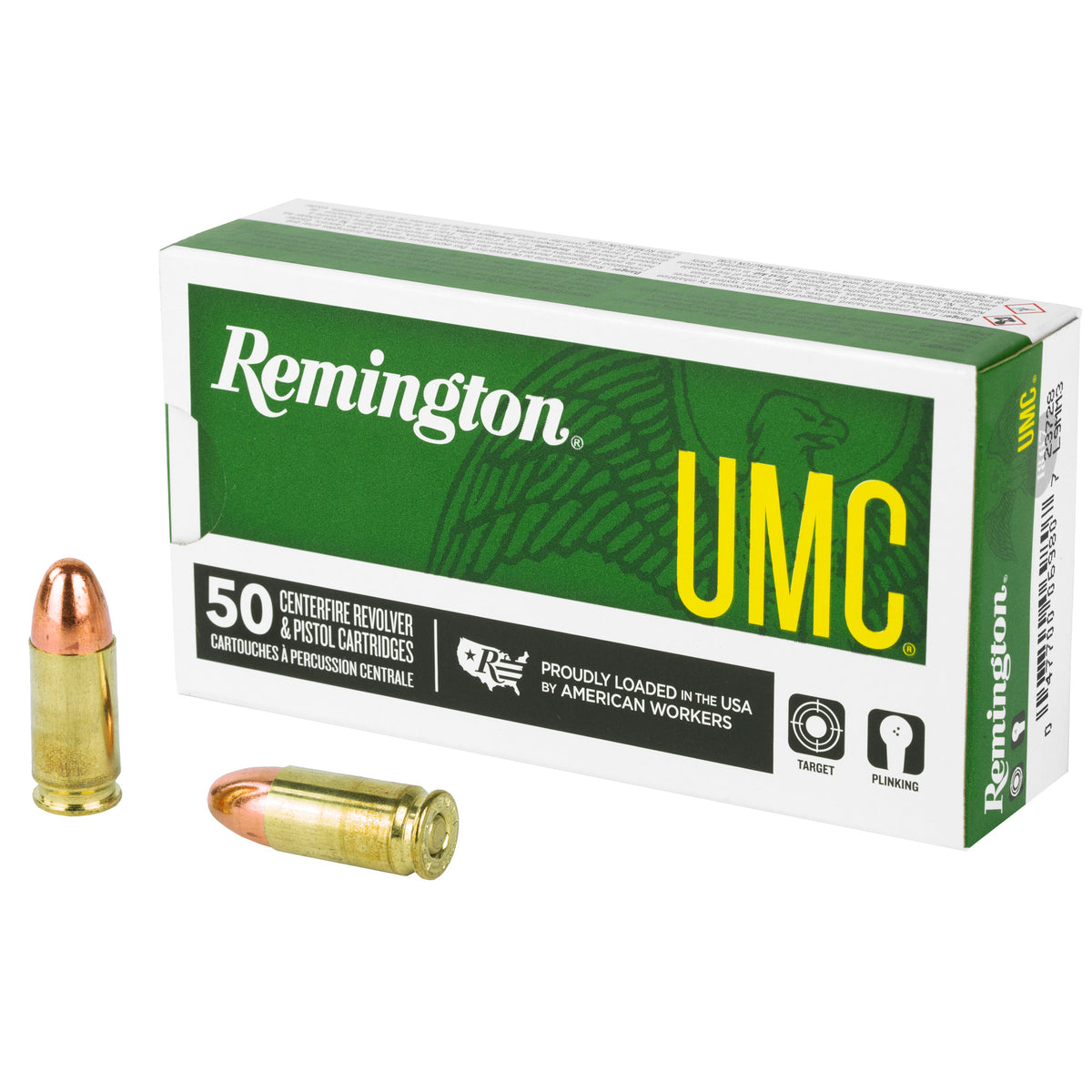 REM UMC 9MM 115GR FMJ 50/500 - American Ordnance