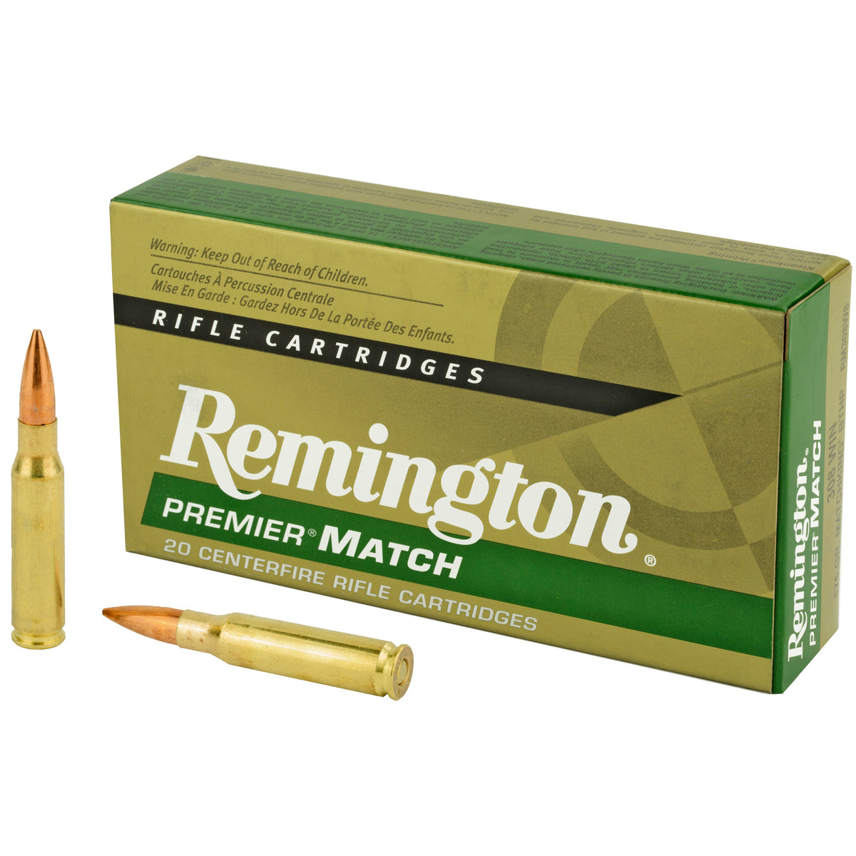 REM MATCHKING 308WIN 175GR BTHP 20/ - American Ordnance