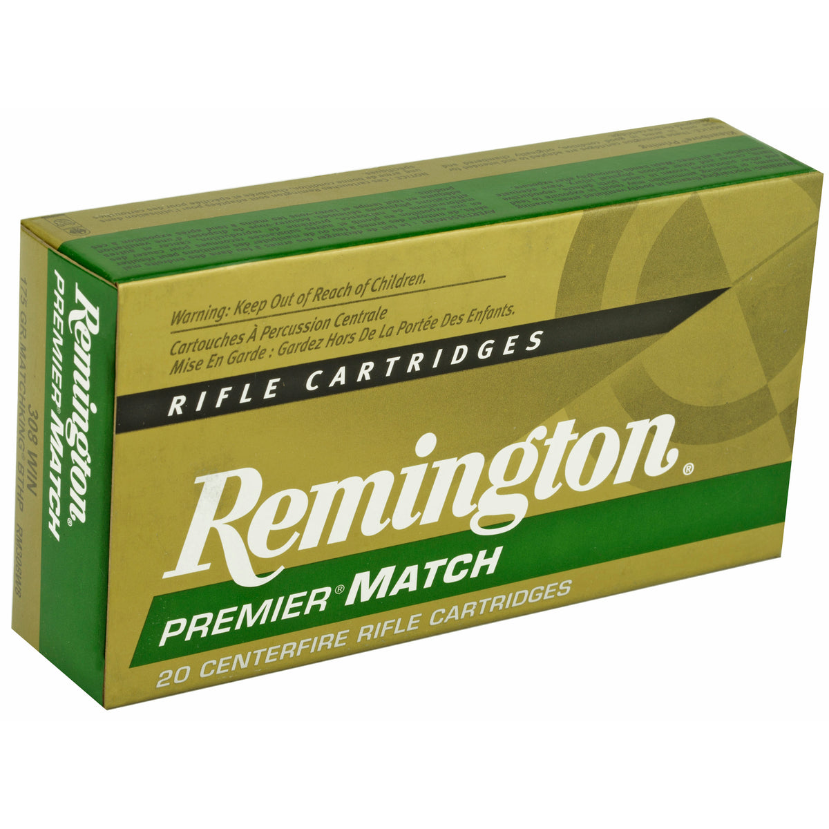 REM MATCHKING 308WIN 175GR BTHP 20/ - American Ordnance