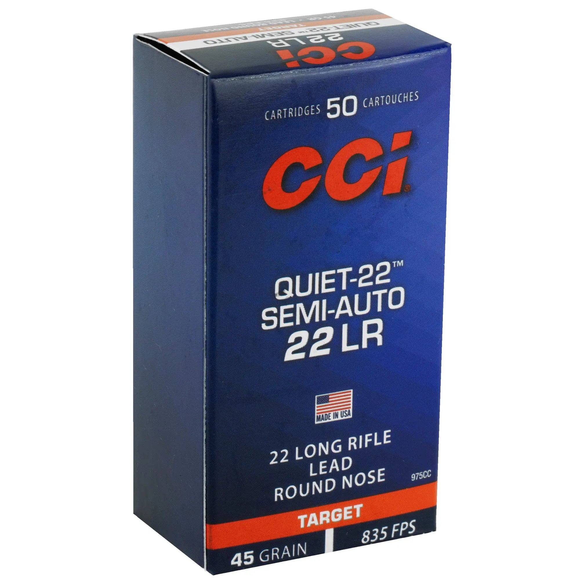 CCI 22LR 45GR LRN SA QUIET 50/5000 - American Ordnance