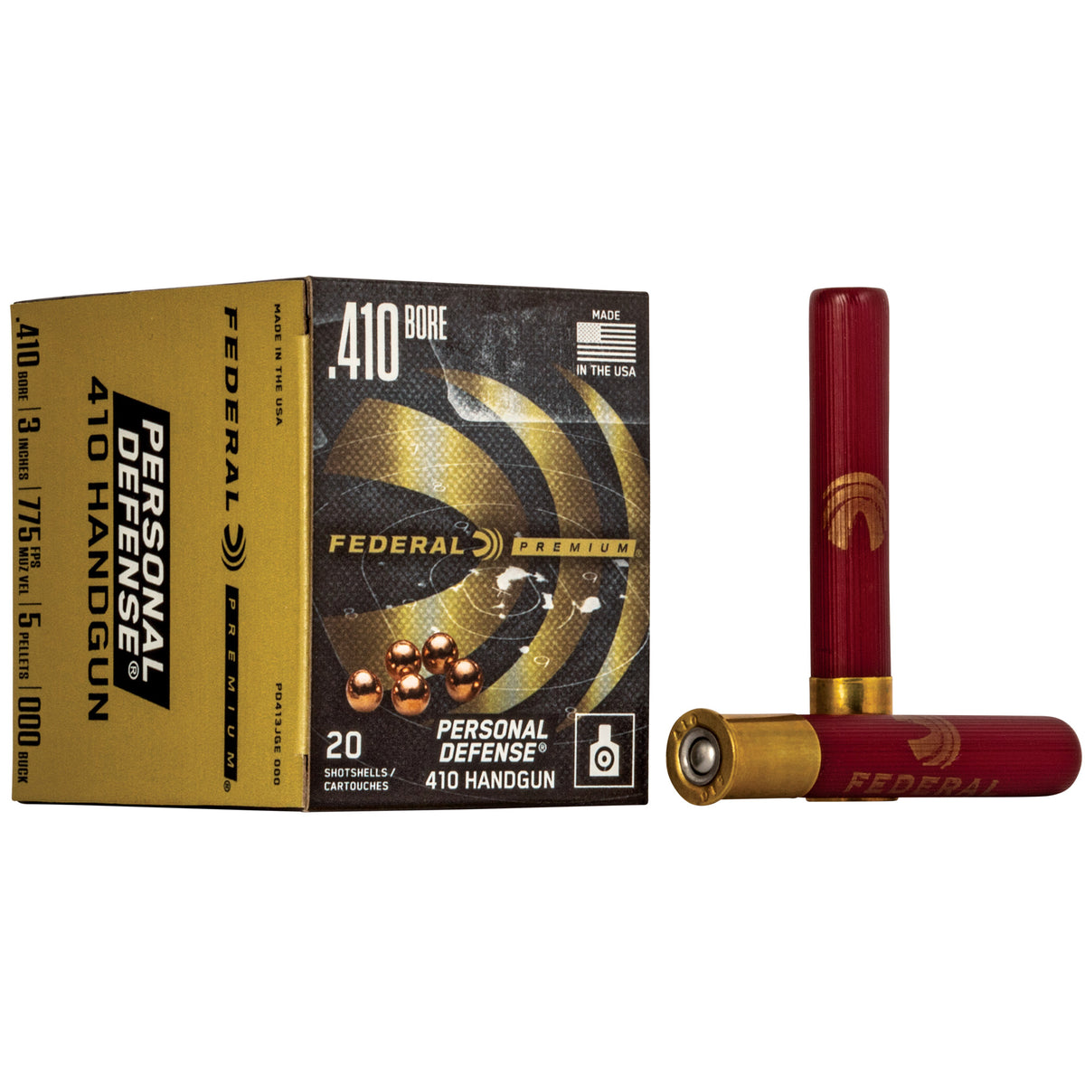 FEDERAL PREMIUM PD 410GA 3&quot; 000 BUCK 20RD