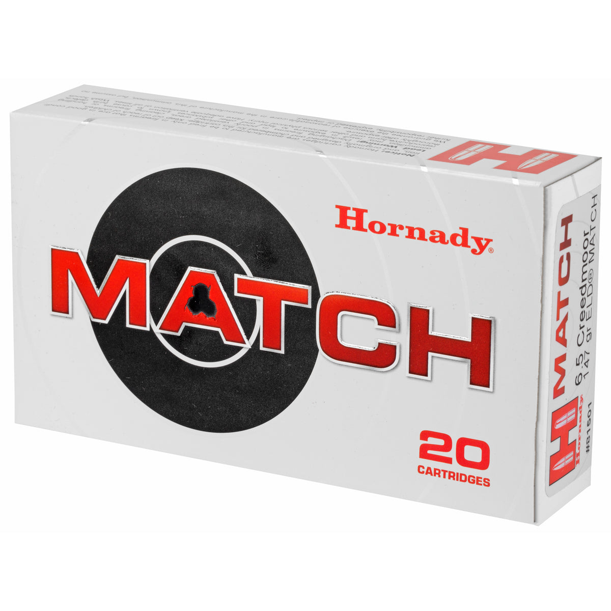 HRNDY 6.5 CRDMR 147GR ELD-M 20/200 - American Ordnance