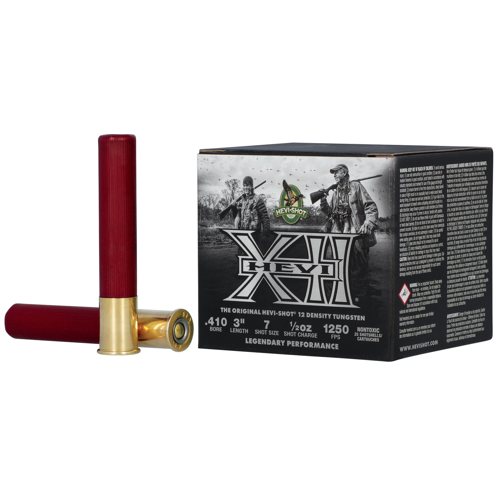 HEVI XXI 410 3" #7 TUNGSTEN 25/125 - American Ordnance