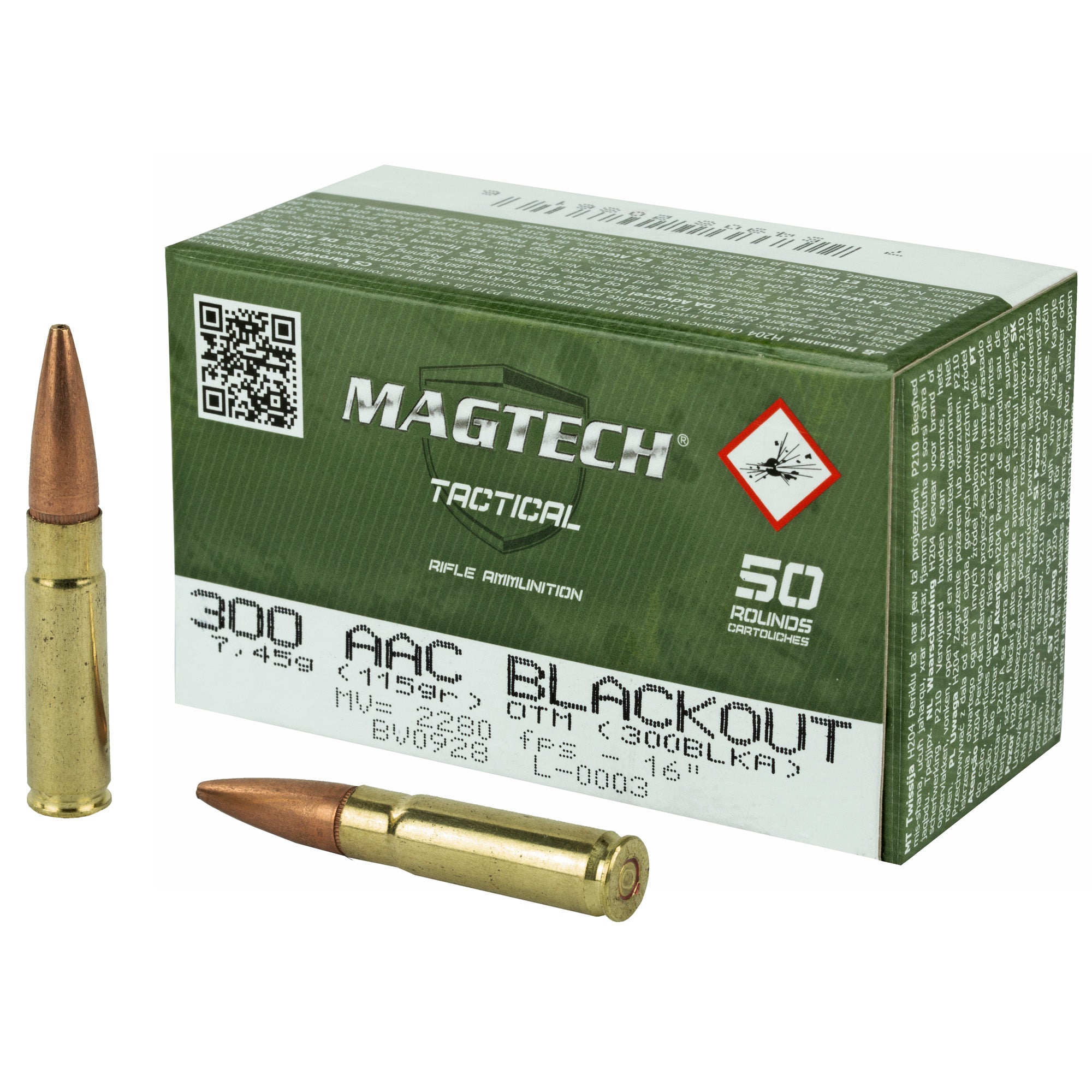 MAGTECH 300BLK 115GR HP 50/1000 - American Ordnance