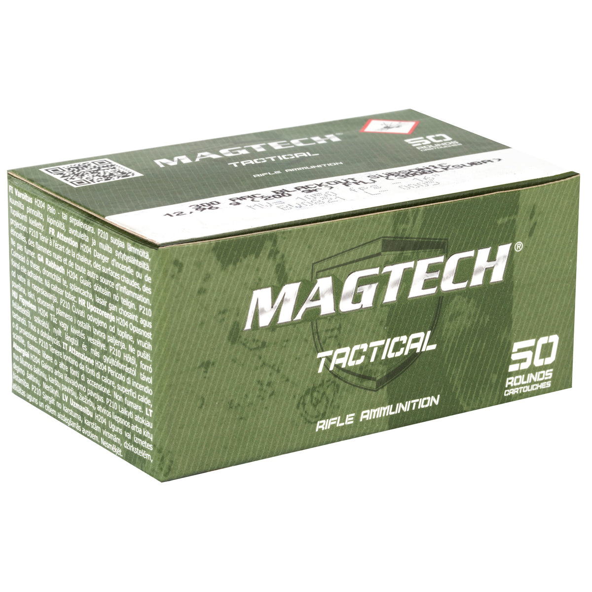 MAGTECH 300BLK 200GR FMJ SUB 50RD