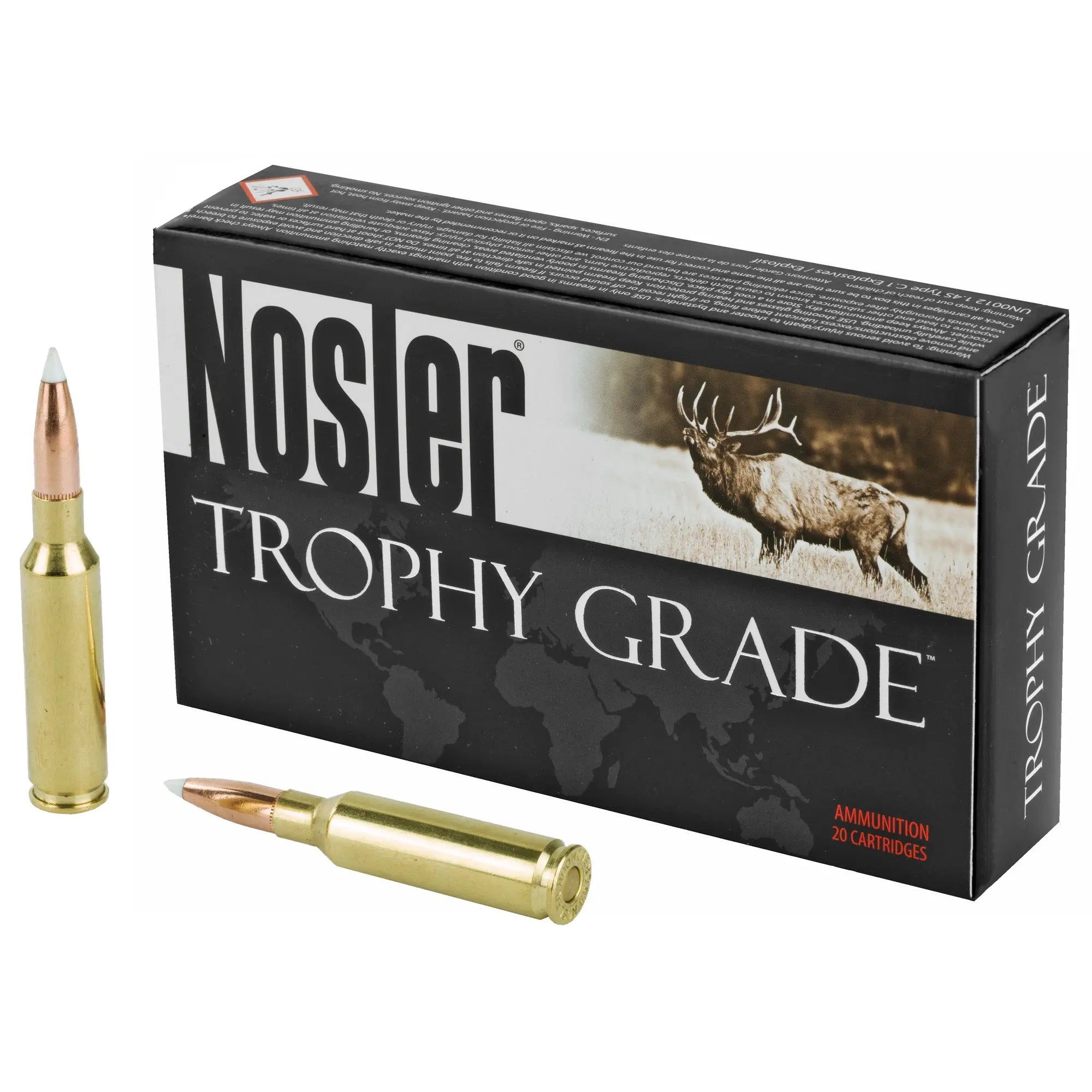 NOSLER 6.5 CREEDMOOR 140GR AB 20/200 - American Ordnance