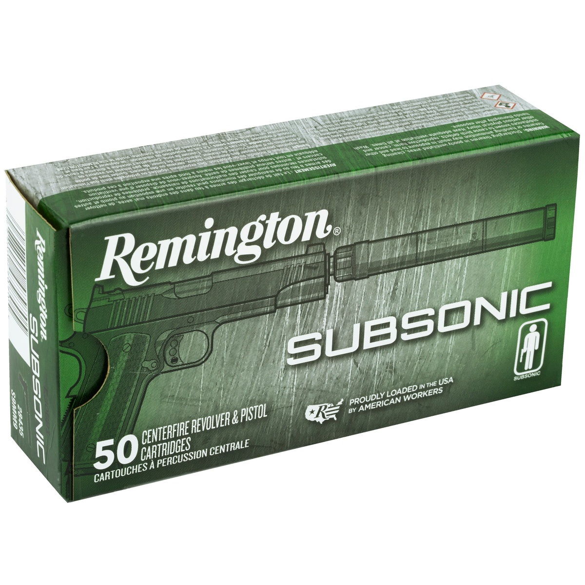 REM SUBSONIC 9MM 147GR 50/500 - American Ordnance