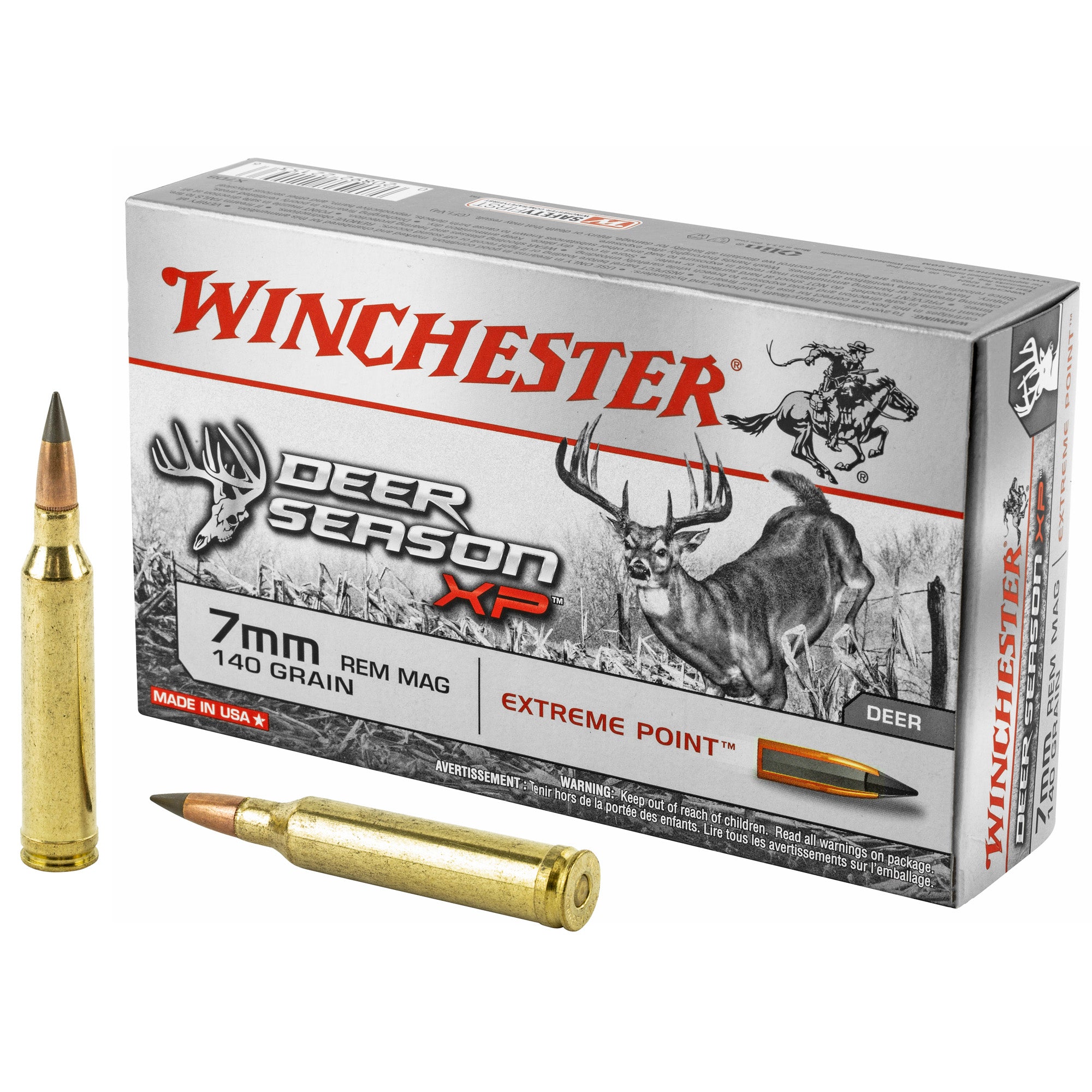 WIN DEER SEASON 7MMREM 140GR 20/200 - American Ordnance