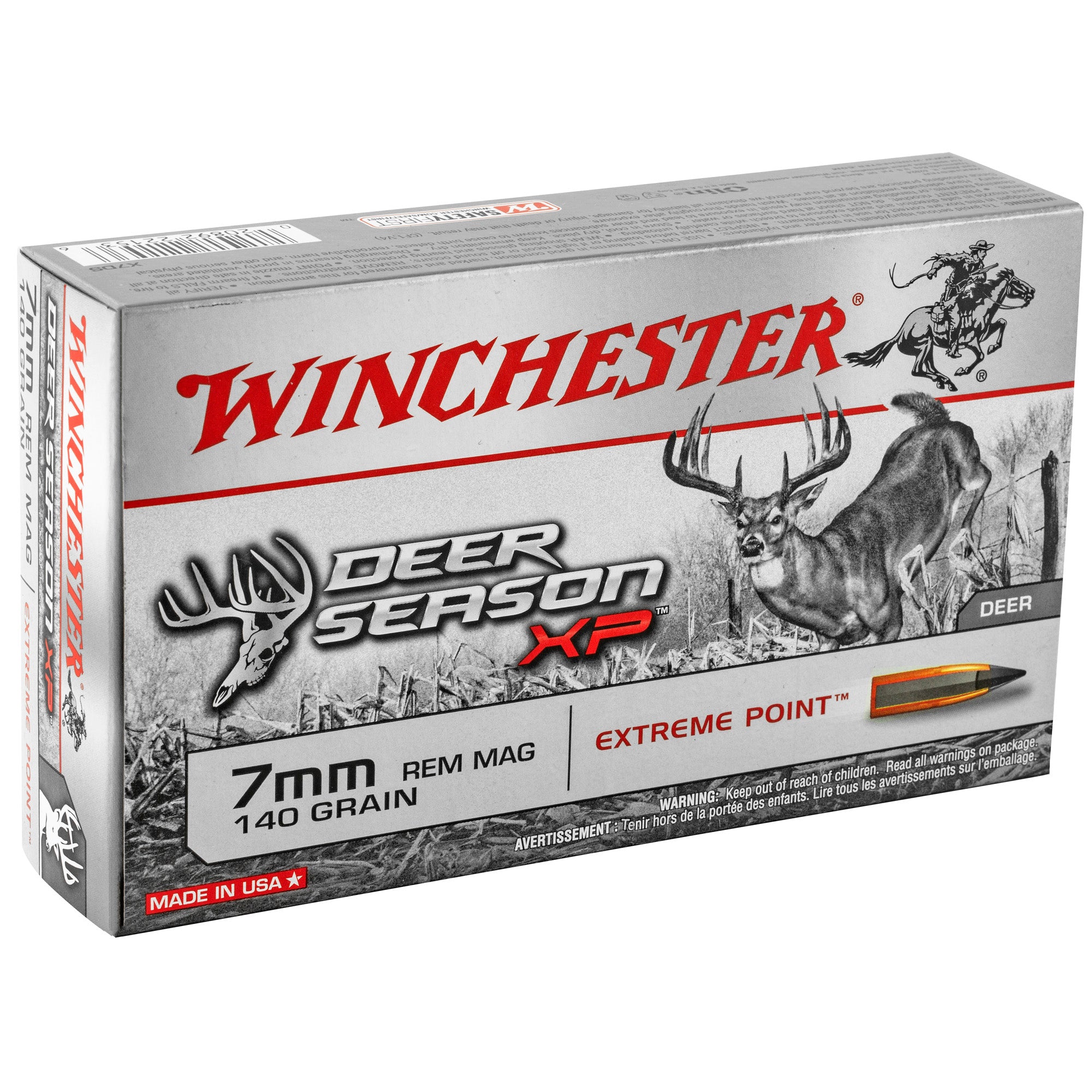 WIN DEER SEASON 7MMREM 140GR 20/200 - American Ordnance