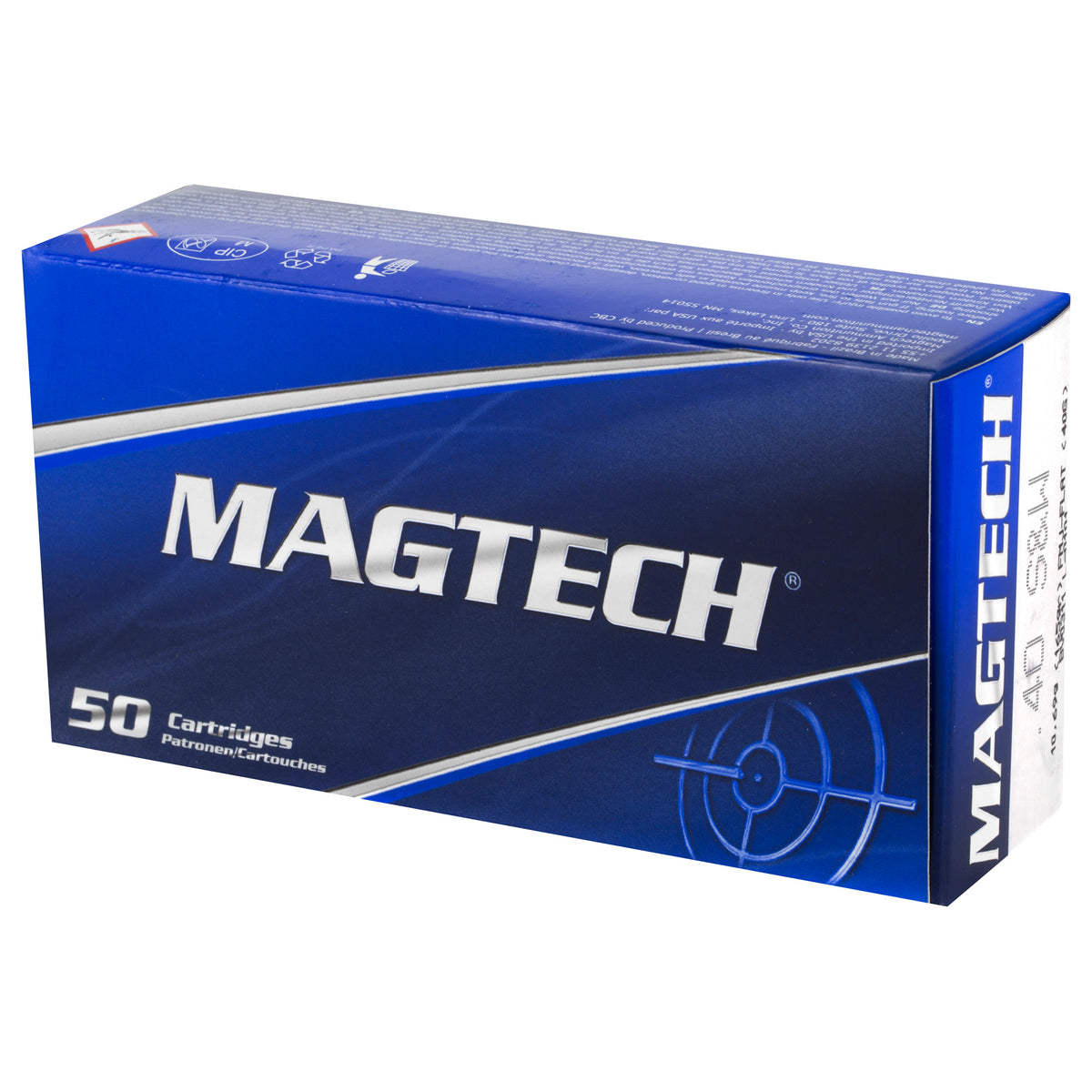 MAGTECH 40SW 165GR FMJ FLAT 50RD