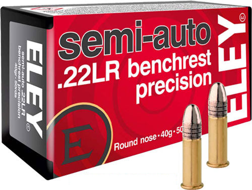 AUTO BENCHREST 50RD 100BX/CSELEY PRECISION 22LR 40GR SEMI - American Ordnance