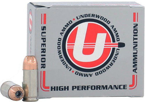 JHP 20RD 10BX/CSUNDERWOOD 9MM LUGER +P+ 115GR - American Ordnance