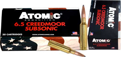 SP 20RD 10BX/CSATOMIC 6.5 CM 129GR SUBSONIC - American Ordnance