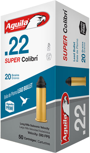 LEAD-RN 1000RD CASE LOTAGUILA SUPER COLIBRI 22LR 20GR - American Ordnance