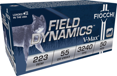 50RD 20BX/CSFIOCCHI 223 REM 55GR V-MAX - American Ordnance