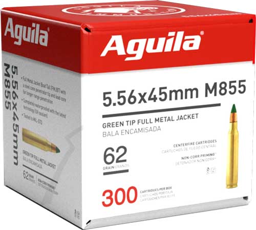 300RD 4BX/CSAGUILA 5.56X45 62GR GREEN TIP - American Ordnance