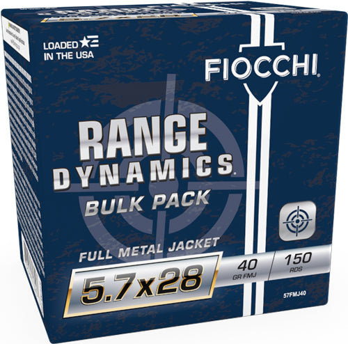 3BX/CSFIOCCHI 5.7X28 40GR FMJ 150RD - American Ordnance