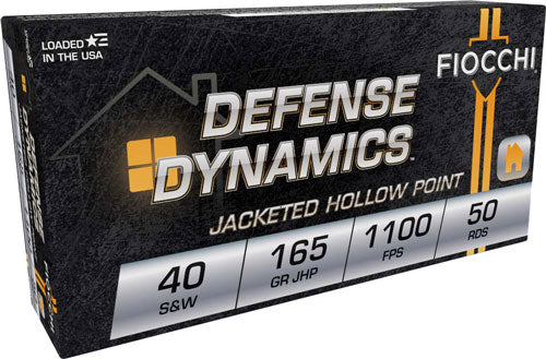 50RD 20BX/CSFIOCCHI 40 SW 165GR JHP - American Ordnance