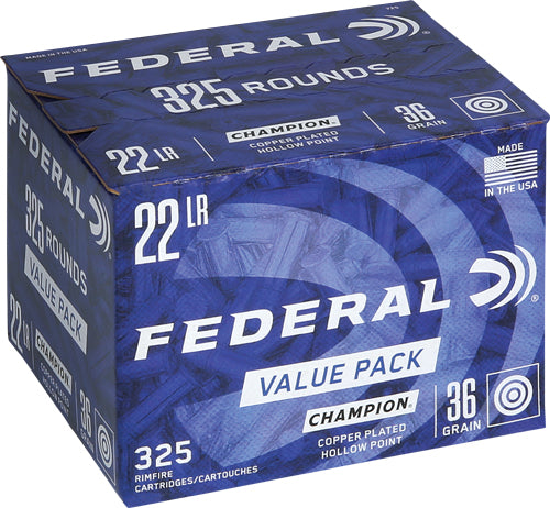 325RD 10BX/CSFEDERAL 22LR 36GR HP 1260FPS - American Ordnance