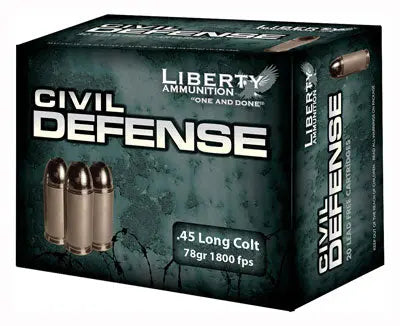 78GR HP 20RD 10BX/CSLIBERTY CIVIL DEFENSE 45 LC - American Ordnance