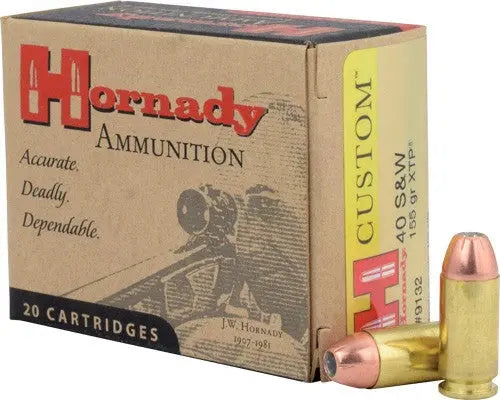 20RD 10BX/CSHORNADY 40 SW 155GR XTP - American Ordnance