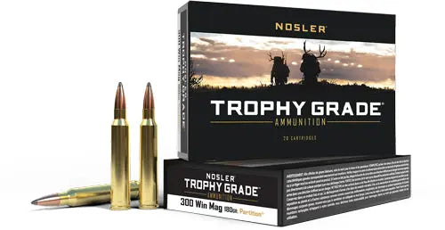 180GR PARTITION 20RD 10BX/CSNOSLER TROPHY 300 WIN MAG - American Ordnance