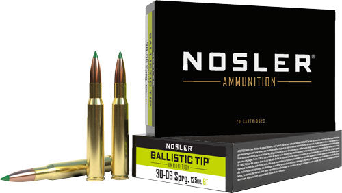 BALLISTIC TIP 20RD 10BX/CSNOSLER BT 30-06 125GR - American Ordnance