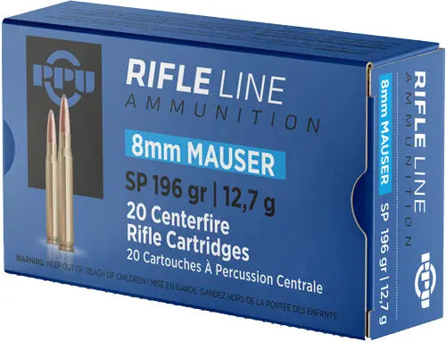 20RD 10BX/CSPPU 8MM MAUSER 196GR JSP - American Ordnance