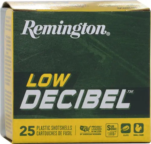 1/2OZ #9 25RD 10BX/CSREMINGTON LOW DECIBEL 410 2.5" - American Ordnance