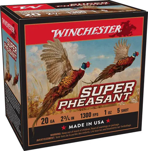 1OZ #5 1300FPS 25RD 10BX/CSWINCHESTER SUPER PHEASANT 20GA - American Ordnance