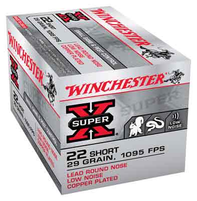 29GR LEAD-RN 50RD 100BX/CSWINCHESTER SUPER-X 22 SHORT - American Ordnance