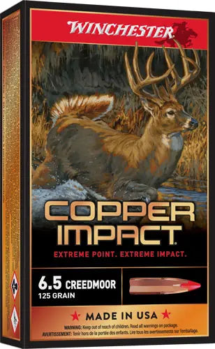 CM 125GR 20RD 10BX/CSWINCHESTER COPPER IMPACT 6.5 - American Ordnance