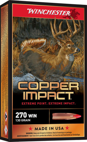 WIN XP 130GR 20RD 10BX/CSWINCHESTER COPPER IMPACT 270 - American Ordnance