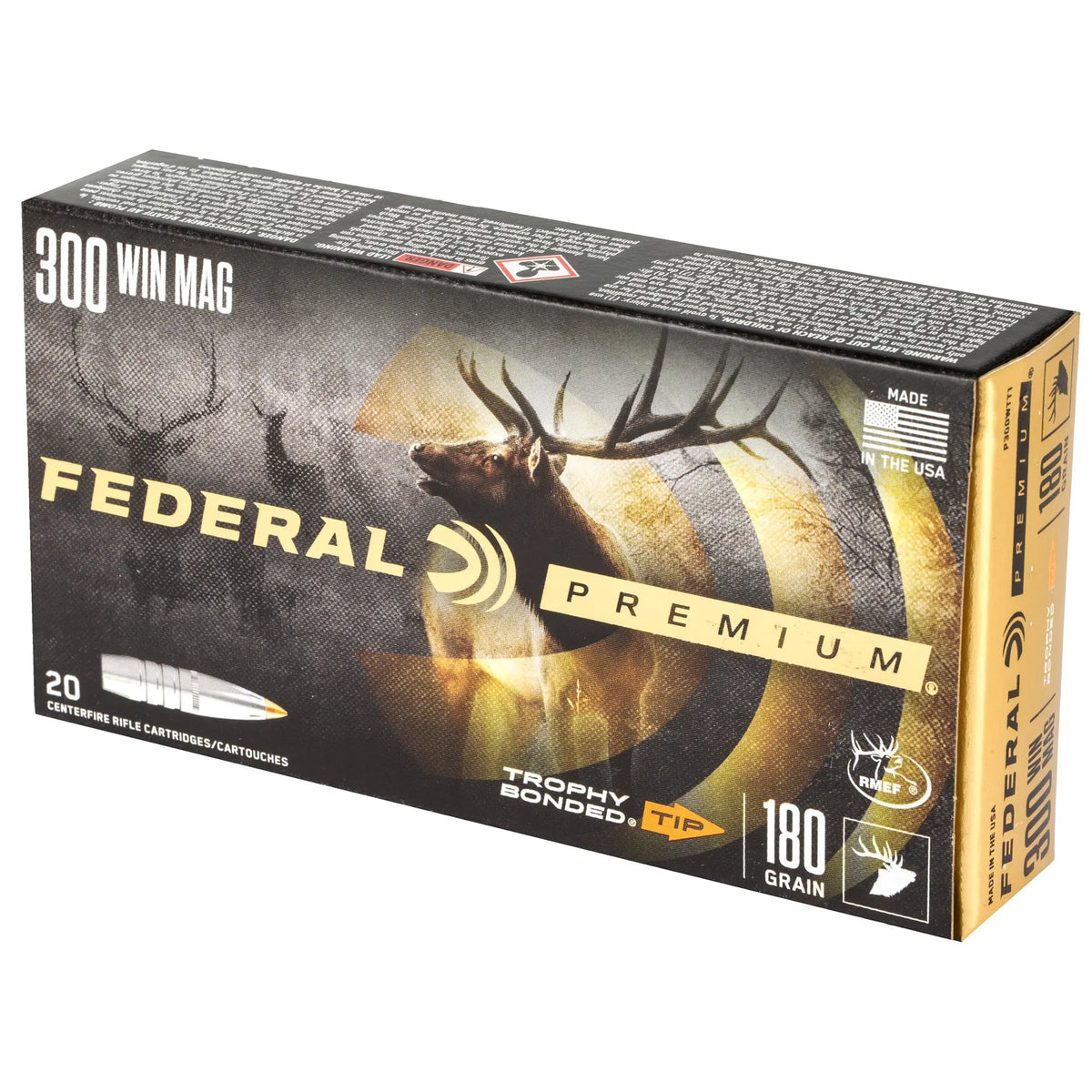 FED PRM 300WIN 180GR TRPHY TP 20/200 - American Ordnance