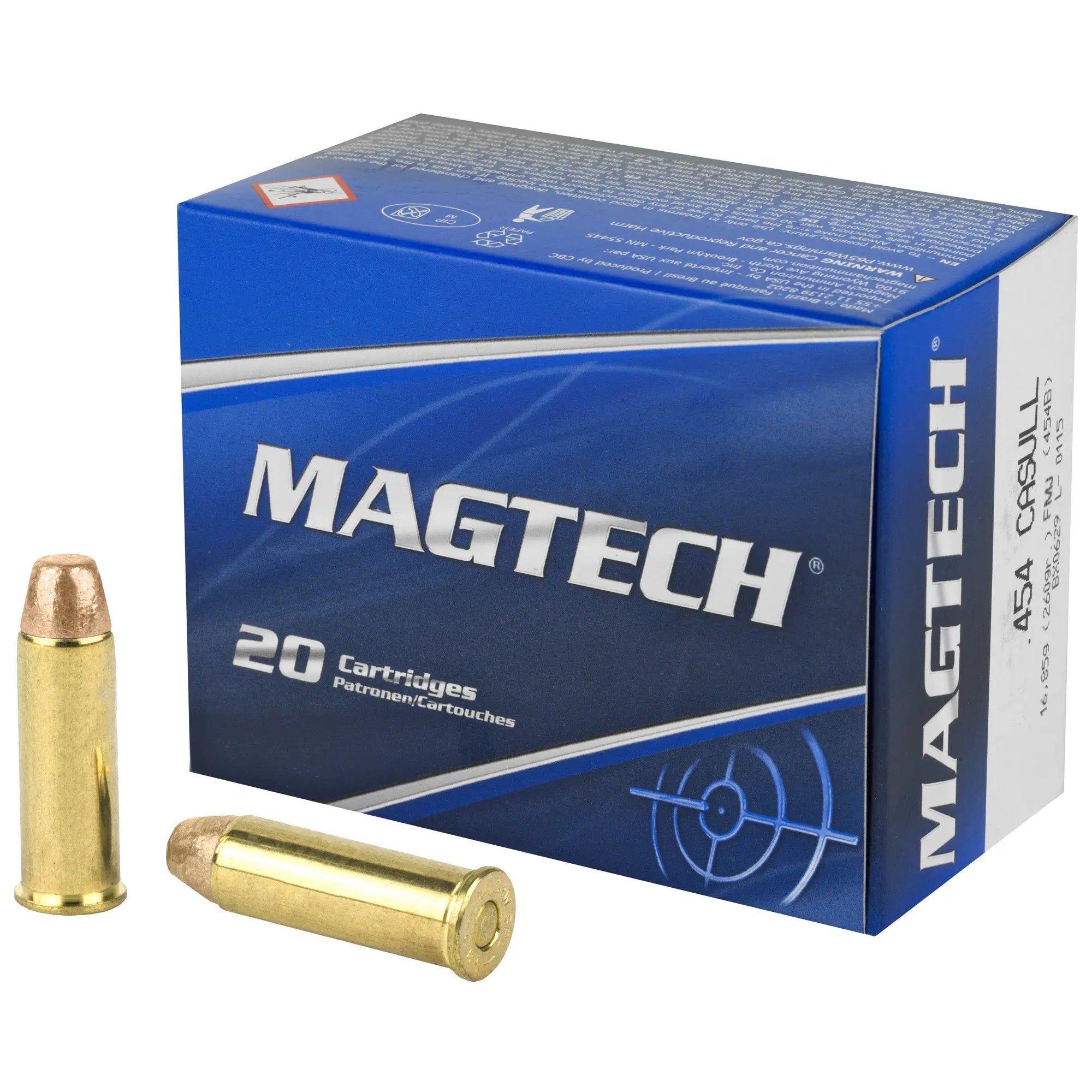 MAGTECH 454 CASULL 260GR FMJ 20/1000 - American Ordnance