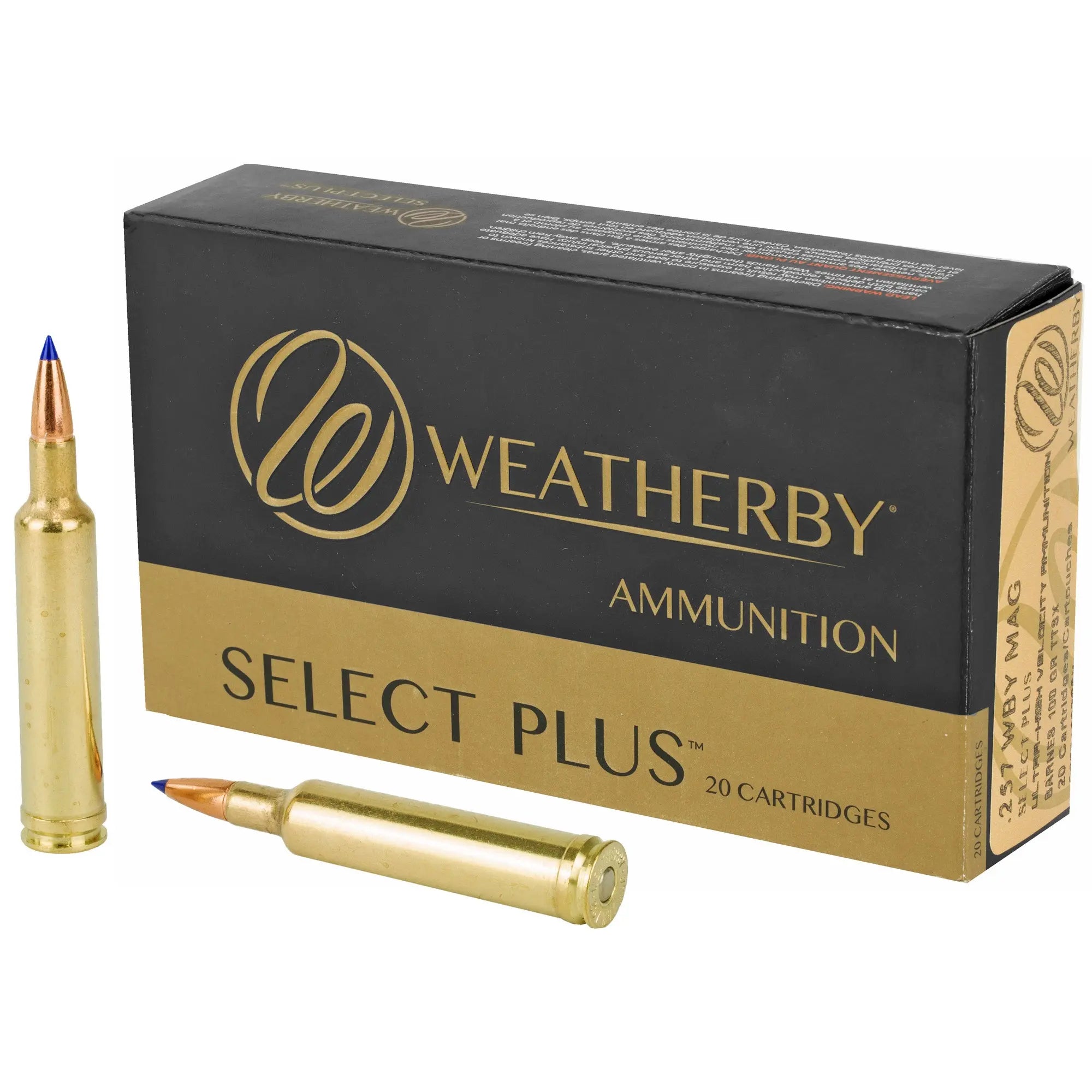 WBY AMMO 257WBY 100GR TTSX 20/200 - American Ordnance