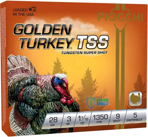 3&quot; 1-1/16OZ #9 5RD 10BX/CSFIOCCHI GOLDEN TURKEY TSS 28GA - American Ordnance