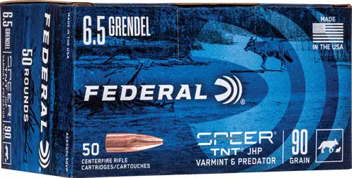 JHP 50RD 10BX/CSFEDERAL AE 6.5 GRENDEL 90GR - American Ordnance