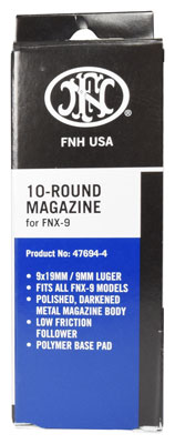 BLACK STEELFN MAGAZINE FNX-9 9MM 10RD - American Ordnance