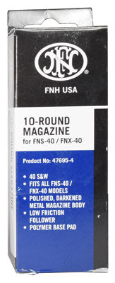 40S&W 10RD BLACKFN MAGAZINE FNX-40/FNS-40 - American Ordnance