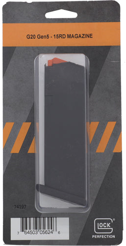 10MM 15RD ORANGE FOLLOWERGLOCK OEM MAGAZINE GEN5 G20 - American Ordnance