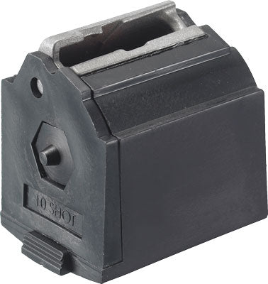 10RD BLACK PLASTICRUGER MAGAZINE 10/22 22LR - American Ordnance