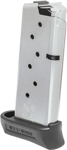 7RD STAINLESS STEELSPRINGFIELD MAGAZINE 911 9MM - American Ordnance