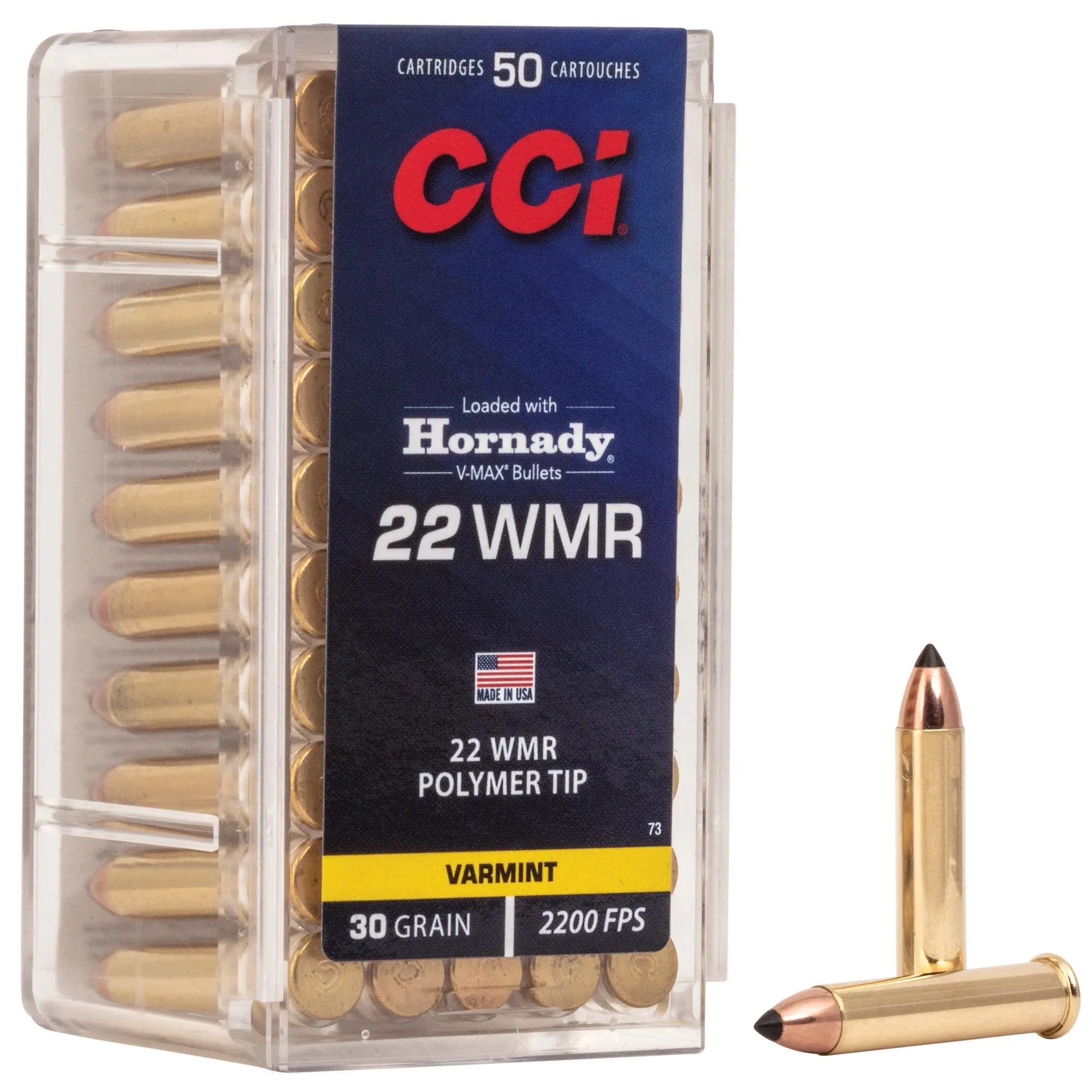 50RD 40BX/CSCCI 22WMR 30GR V-MAX 2200FPS - American Ordnance